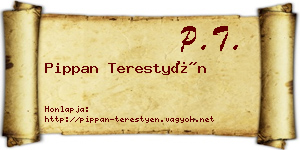 Pippan Terestyén névjegykártya